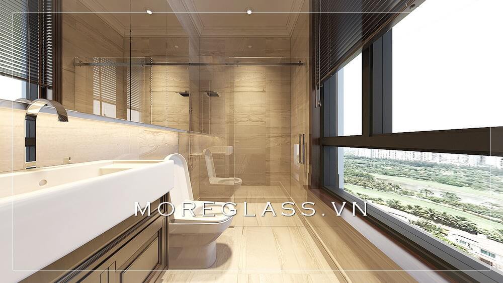 Thiết kế nội thất phòng tắm chung cư